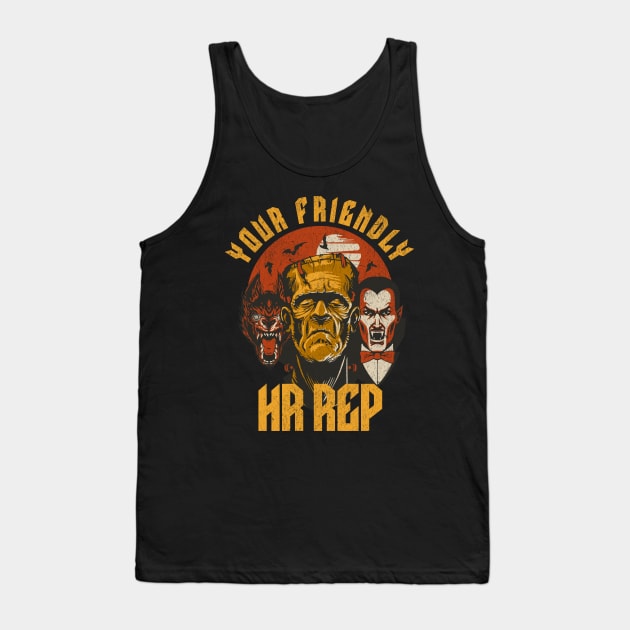 Funny HR Manager HR Specialist Shirt Tank Top by Emmi Fox Designs